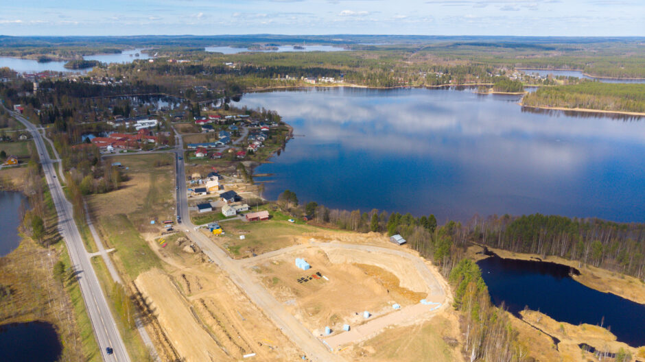 Sotkamojärven etelärannan alue