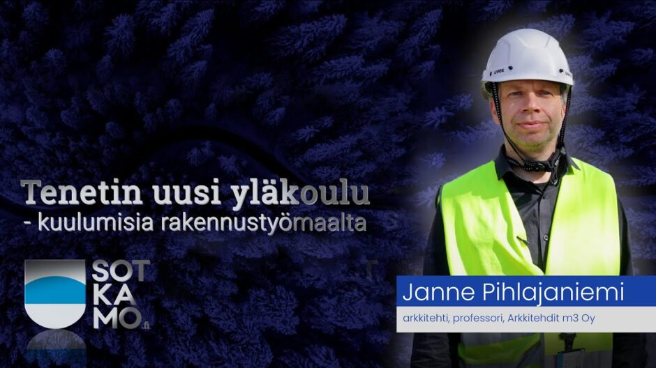 Arkkitehti Janne Pihlajaniemi.