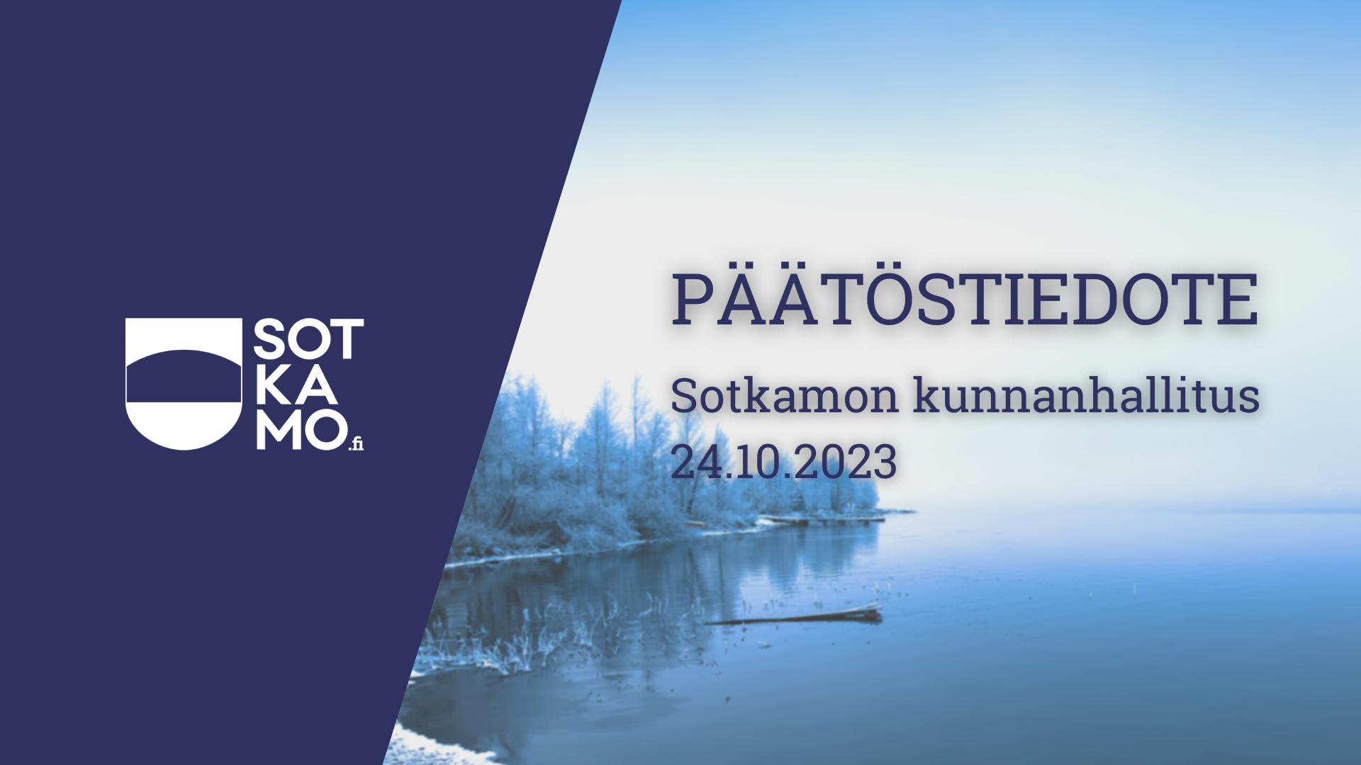 Päätöstiedote
