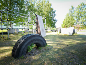 Tenetin koulun parkourpuisto