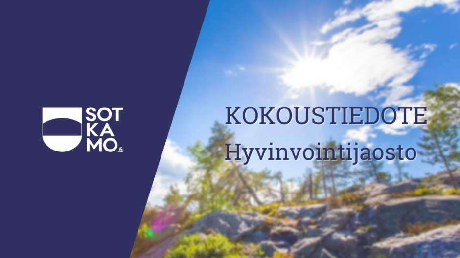 Hyvinvointijaoston kokoustiedote
