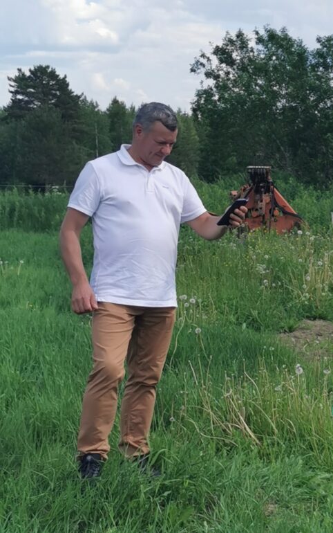 Kainuun vireä viranhaltija Sotkamon kunnan maaseutupäällikkö Jari Korhonen. Kuvaaja Päivi Huotari