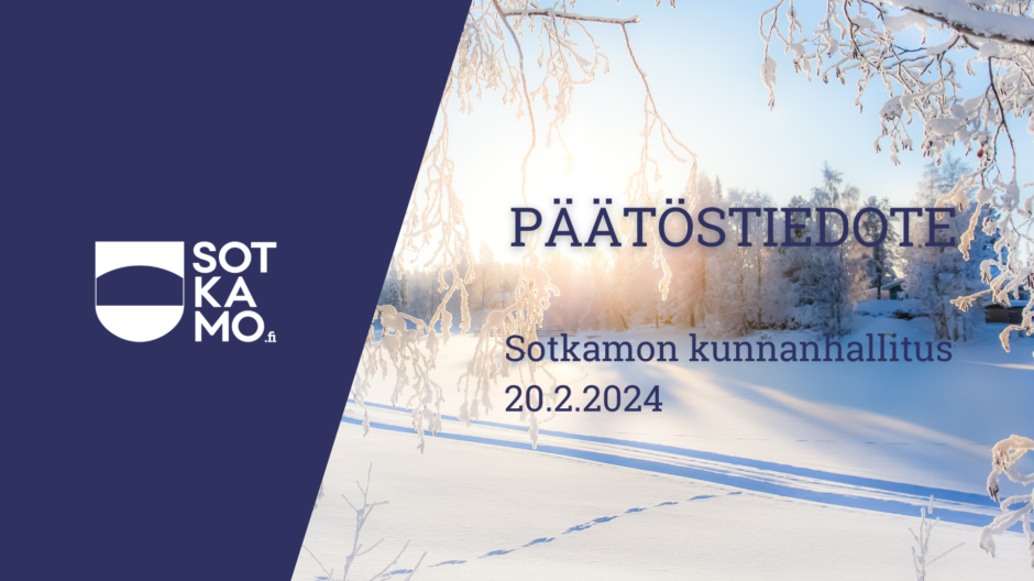 Kunnanhallituksen päätöstiedote kuvituskuva