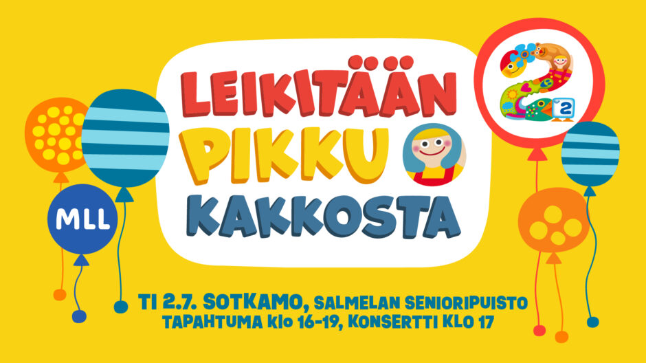 Kuvituskuvassa Leikitään Pikku Kakkosta tapahtuma