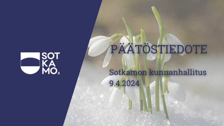 Päätöstiedote