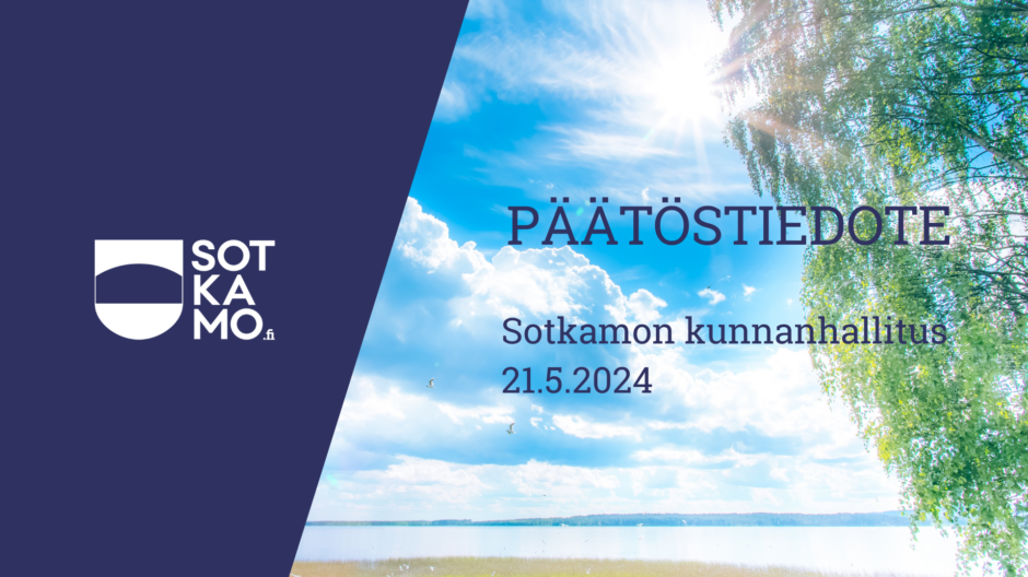 Kunnanhallituksen päätöstiedote, kuvituskuva