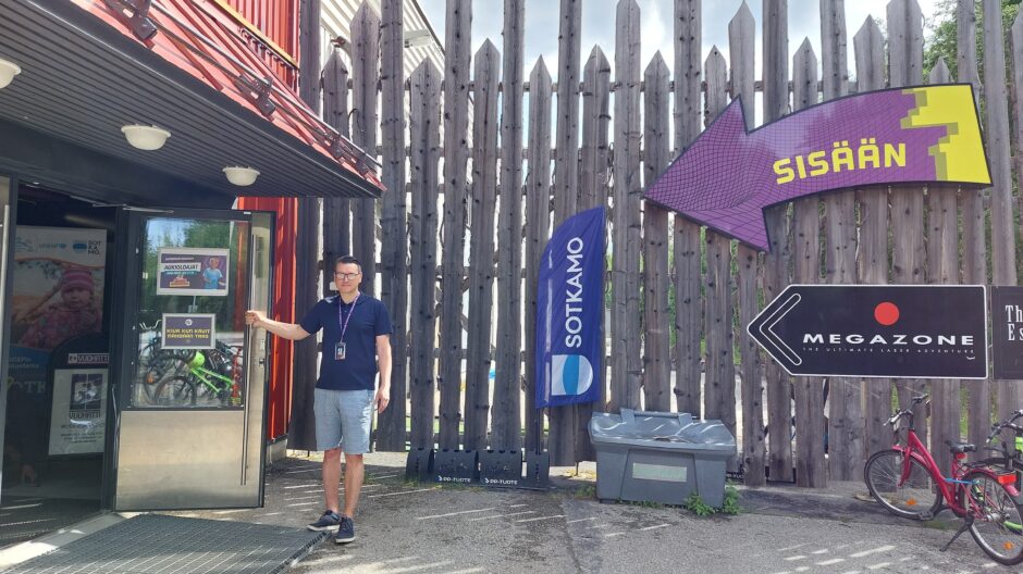 LYK-koordinaattori Janne Huotari avaamassa toivottamassa tervetulleeksi tapahtumaan