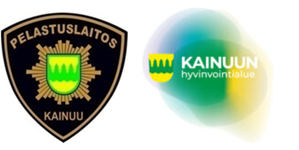 Kainuun hyvinvointialueen ja pelastuslaitoksen logo