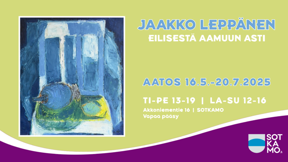 Jaakko Leppäsen taidenäyttely Aatoksessa 16.5.-20.7.2025