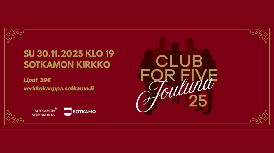 Club for Five 30.11.2025 sotkamossa