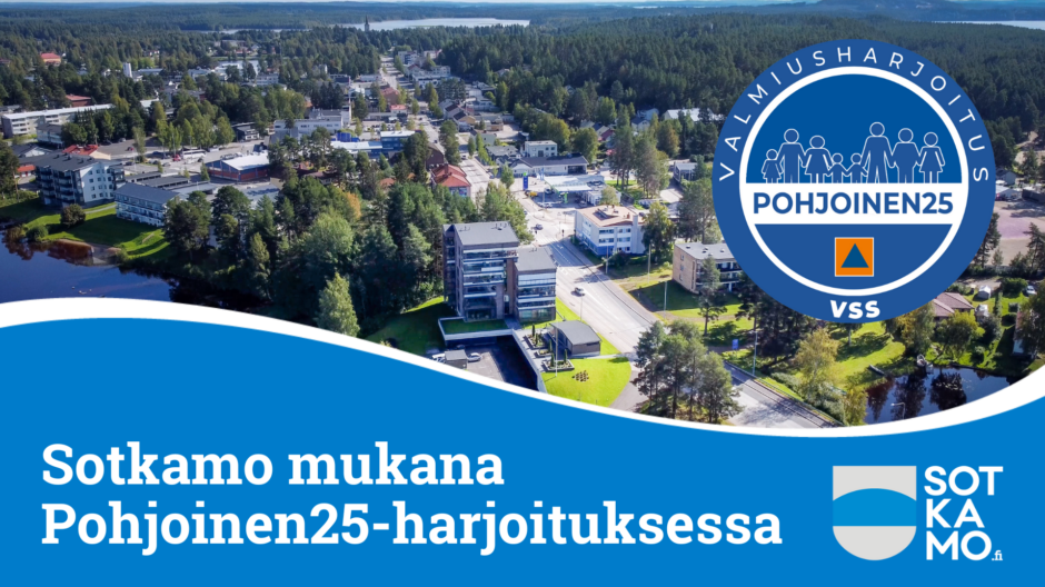 Sotkamo mukana Pohjoinen25-harjoituksessa