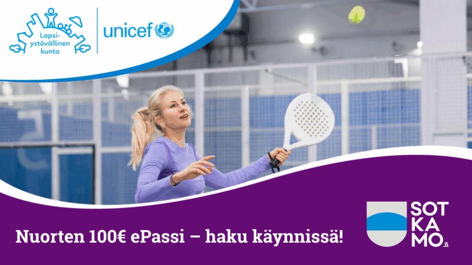 Nuorten 100€ ePassi 2026 – haku on nyt käynnissä!