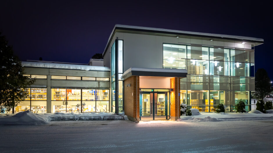 Vanha kirjastorakennus