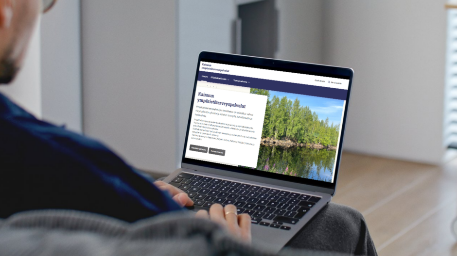 Kainuun ympäristöterveyspalveluille omat verkkosivut